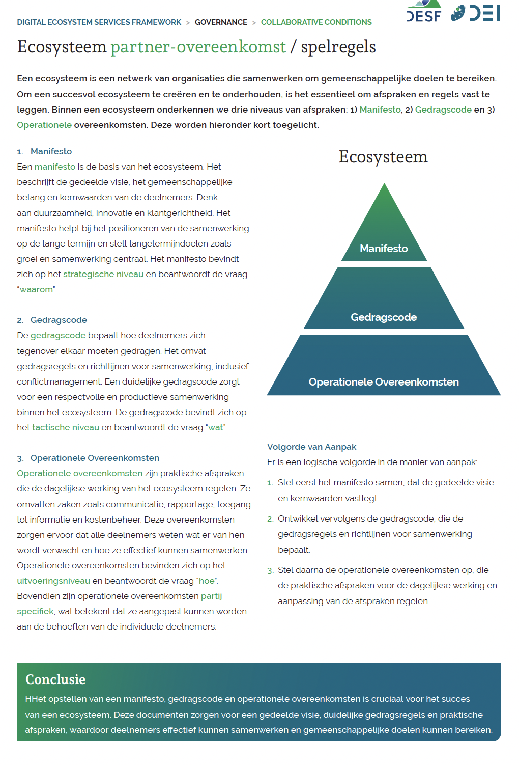 Deliverable Ecosysteem partner-overeenkomst